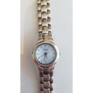 BULOVA Watch with Beautiful Baby Blue Guilloche Dial, Caravelle, New Battery